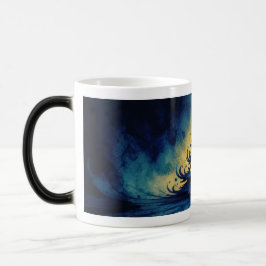 Eerie jul Natten Träd Art Magisk Mugg