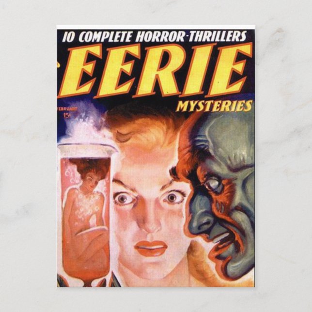 Eerie Mysteries 1 Vykort (Framsida)