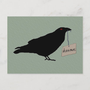 Eerie Raven Postcard Vykort