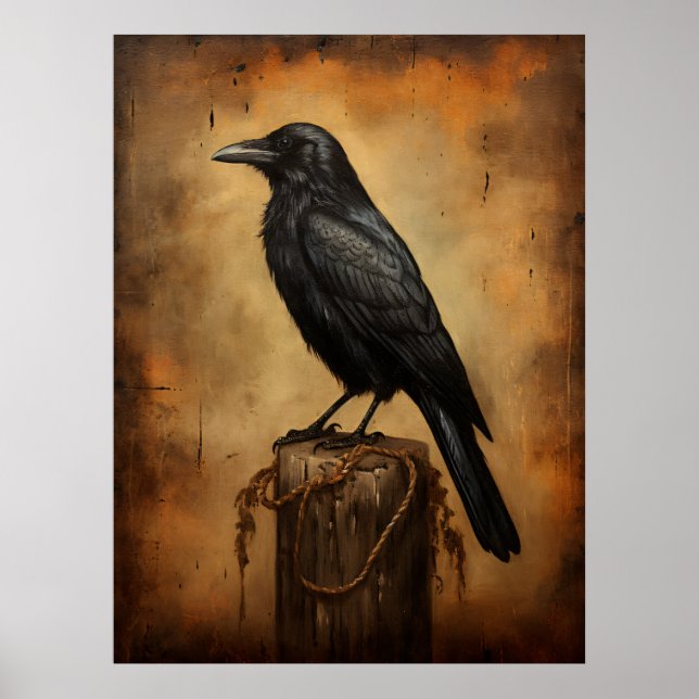 Eerie Raven Poster (Framsidan)