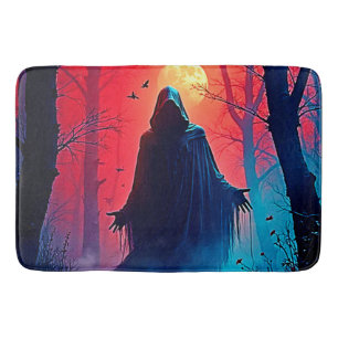 Eerie Shadow in Crimson Skogen Design Badrumsmatta