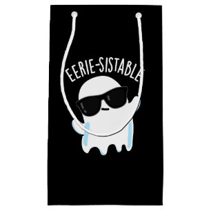 Eerie-sistable Funny Ghost Pun Mörk BG