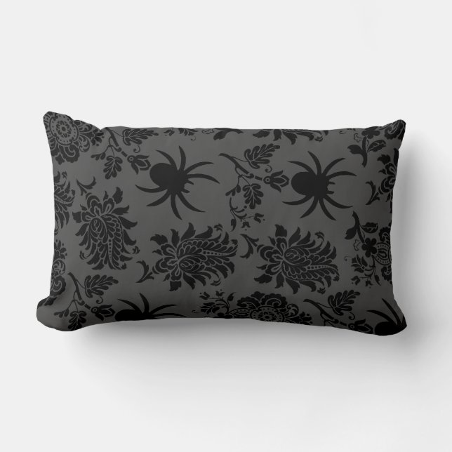 Eerie Spider Damask Pillow Lumbarkudde (Framsida)