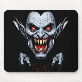 Eerie Vampire Ansikte Mousepad Musmatta