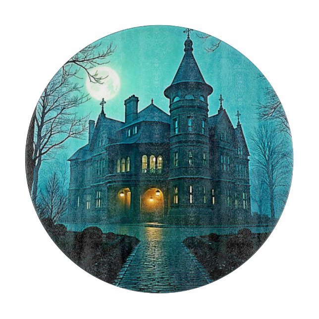 Eerie Victorian Mansion Moonlight (Framsidan)