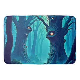Eerie Woodland Ögon Badrumsmatta