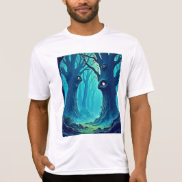 Eerie Woodland Ögon T Shirt