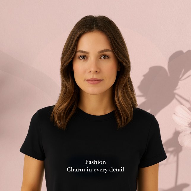 Eestetisk utsvävningskurs Mode Charm i varje deta T Shirt (Skapare uppladdad)