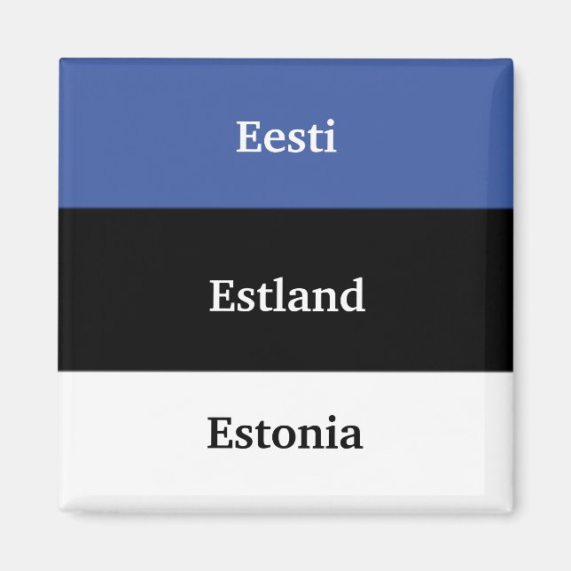 Eesti - Estland - Estland Magnet (Framsidan)