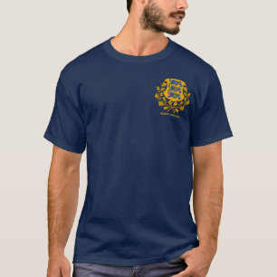 Eesti (Estland) flagga & COA Tee
