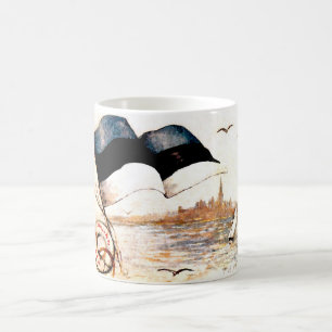 Eesti Lipp/estländsk  flaggamugg Kaffemugg