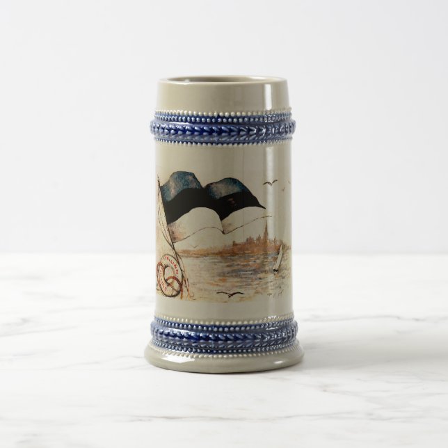 Eesti Lipp/estländsk  flaggaöl Stein Sejdel (Center)