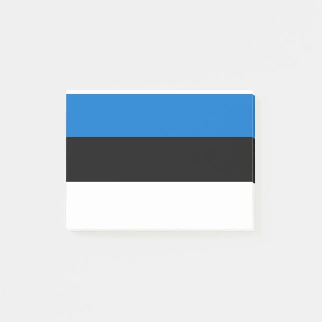 Eesti Vabariik - Estland-Flagga Post-it Block (Framsida)
