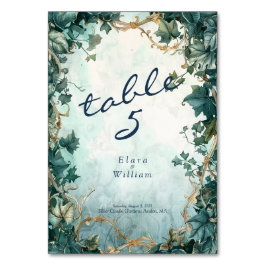 EExternal Grace Elven Bröllop Bordsnummer