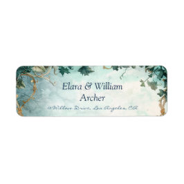 EExternal Grace Elven Bröllop Returadress Etikett