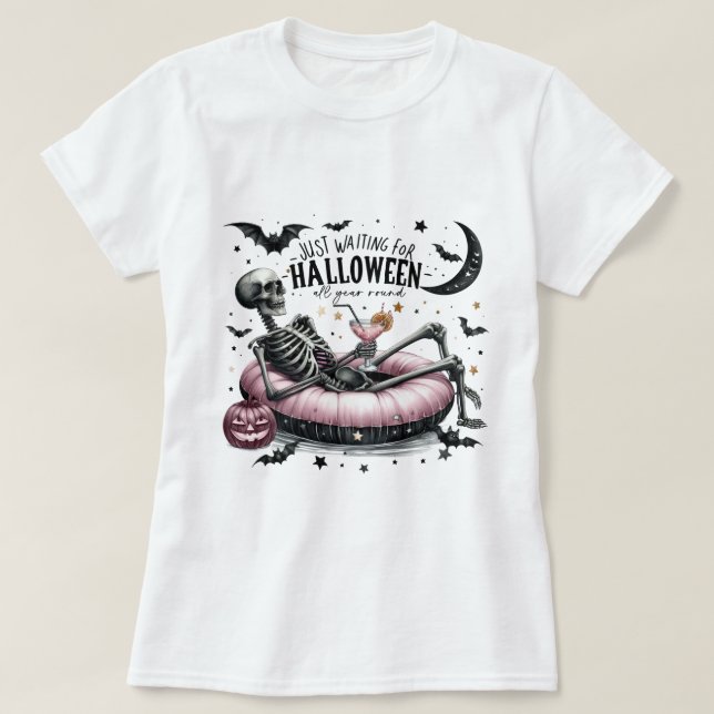EExternal Halloween Enthusiast Adsible T Shirt (Design framsida)