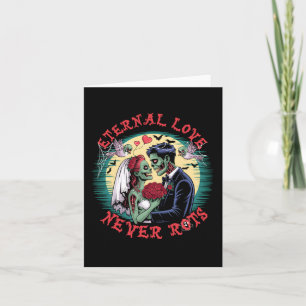 EExternal Kärlek Rots Zombie Bröllop Romantik Hal Kort