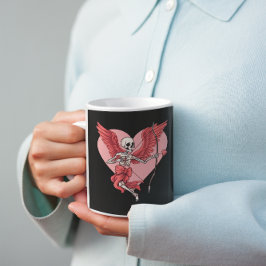 Eexternal Kärlek Skeleton Angel Mugg