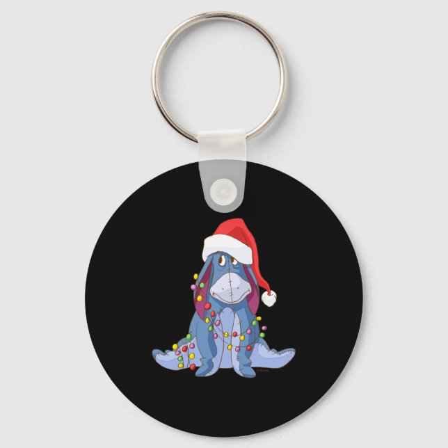 Eeyore Santa Claus  Nyckelring (Framsida)