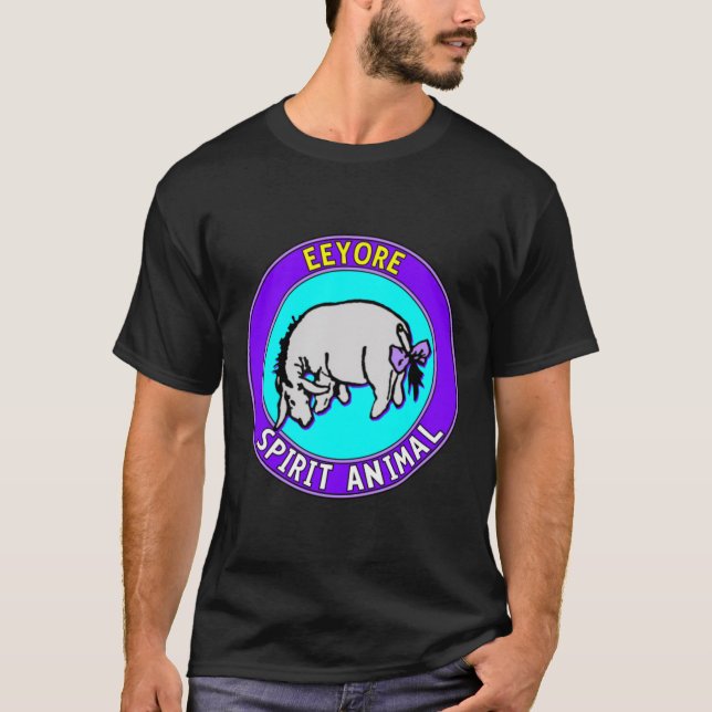 Eeyore Spirit Animal T Shirt (Framsida)
