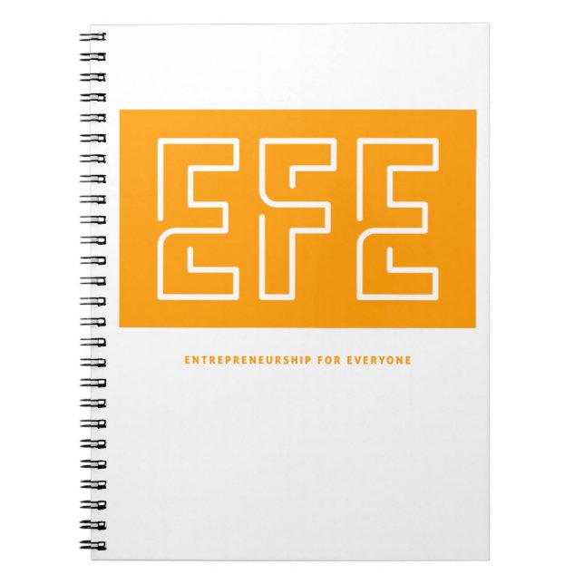 EFE-anteckningsbok Anteckningsbok (Framsidan)