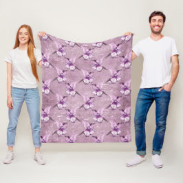 Efemera Lavendel Pappersserie Design 10 Fleecefilt