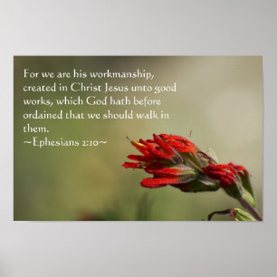 Efesier 2:10 poster