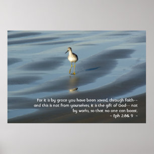 Efesier 2:8 och 9 Poster