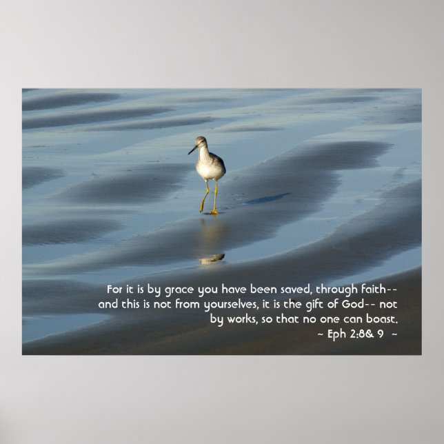 Efesier 2:8 och 9 Poster (Framsidan)