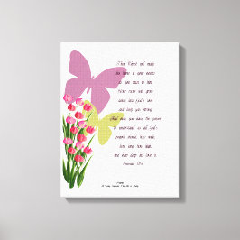 Efesier 3:17-18 canvastryck