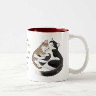 Efesier 4:2 Kärlek Cats Bible Verse Mugg