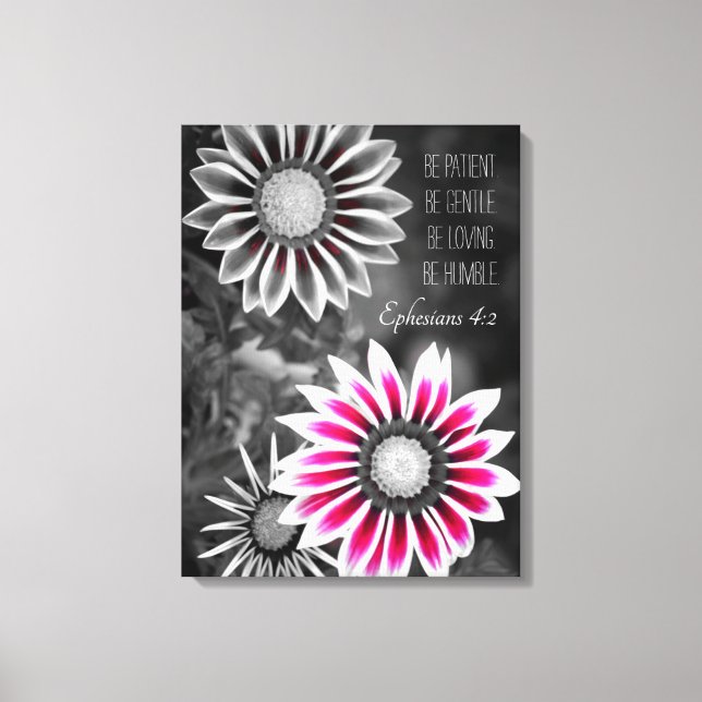 Efesier 4:2 Wrapped Canvas (Framsida)