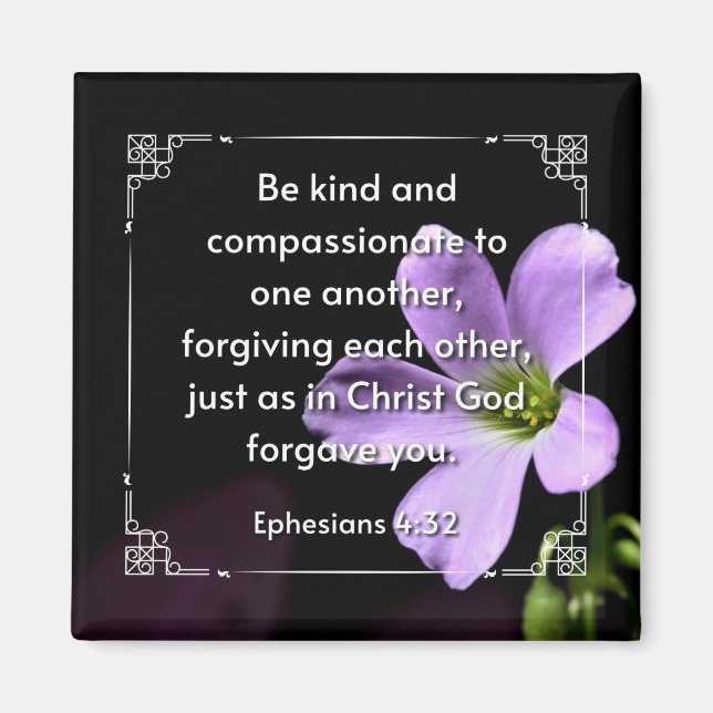 Efesier 4:32 magnet (Framsidan)