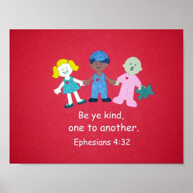 Efesier 4:32 poster (Framsidan)