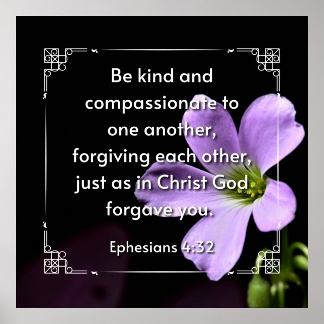 Efesier 4:32 poster (Framsidan)