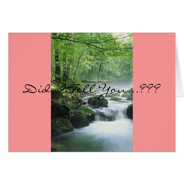 Efesier 5:25-28 hälsningskort (Framsidan Horizontal)