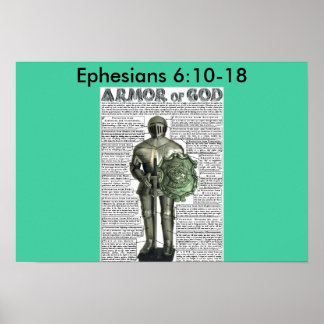 Efesier 6:10-18 poster