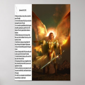 Efesier 6:10-20 poster