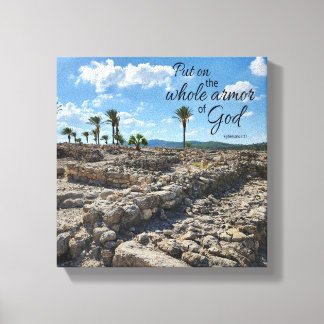 Efesierbrevet 6:11 Canvastryck