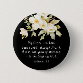 Efesierna 2:8 Med Grace har du sparat Bible Knapp