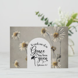 Efesierna 4:7 Behåll bibelns flata kort