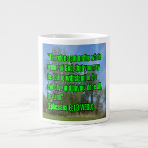 Efesisarna 6:13 WEBU Mug Jumbo Mugg