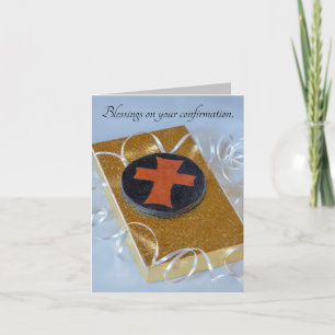 Efesus 2:8-9 Räddad genom tro Konfirmationskort Kort