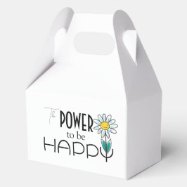 EFFEKT SOM SKA VARA LYCKLIG FAVOR BOX PRESENTASKAR