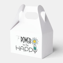 EFFEKT SOM SKA VARA LYCKLIG FAVOR BOX PRESENTASKAR