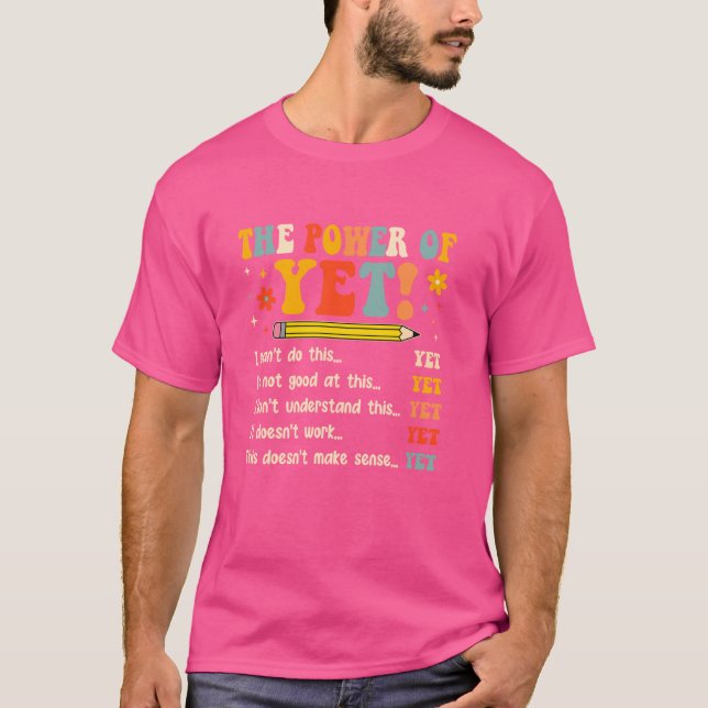 Effekten hos den inspirerande inflytelserika lärar t shirt (Framsida)