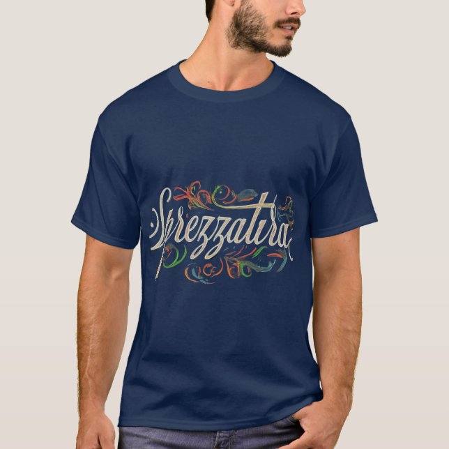 Effektiv elegance: Sprezzatura Tee (Framsida)