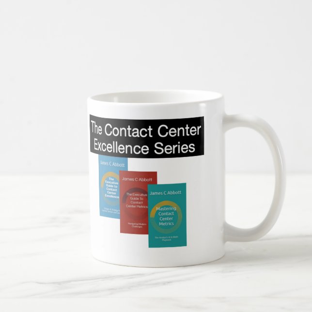 Effektiva Call Center Böcker Cup Kaffemugg (Höger)