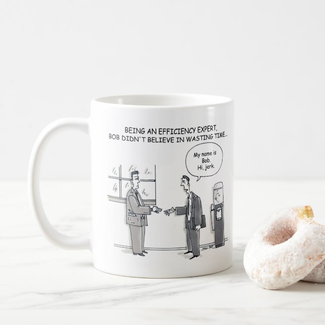 Effektivitetsexpert mugg (Med munk)