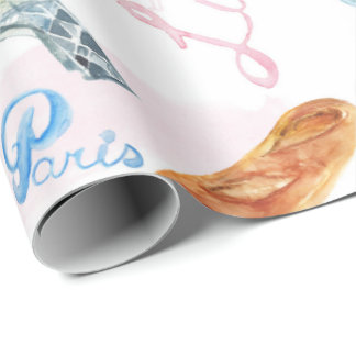 Effel Torn Wrapping Papprare Presentpapper